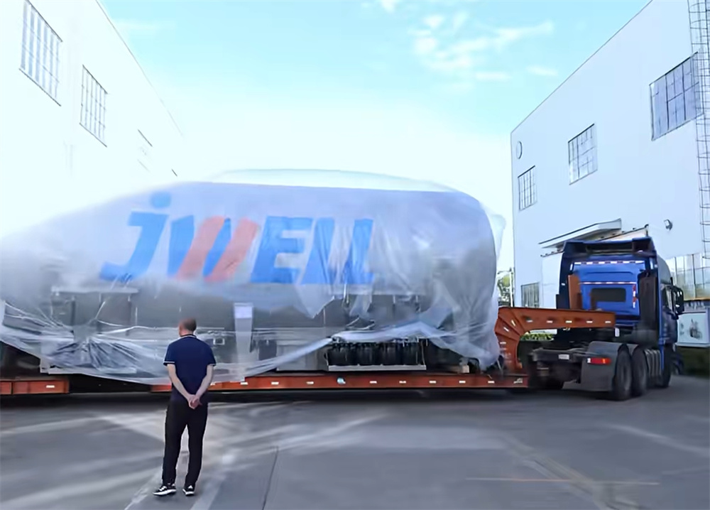 Wartung der JWELL HDPE-Rohrmaschine